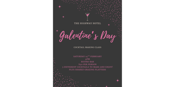 Galentine's Day Cocktail Class
