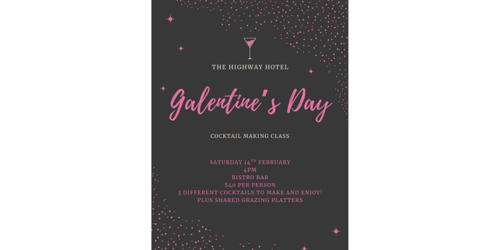Galentine's Day Cocktail Class