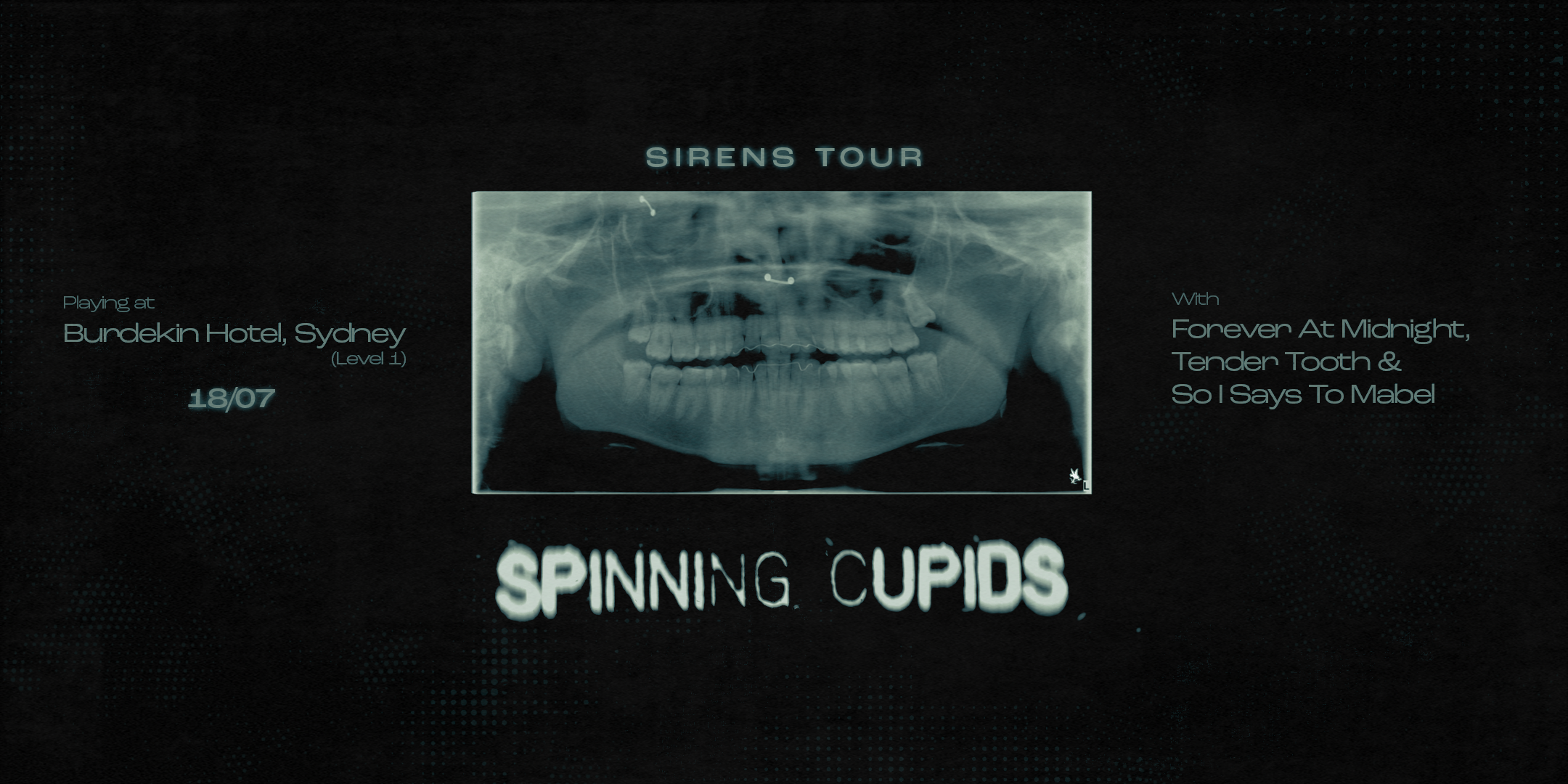 Spinning Cupids Sirens Tour - Sydney