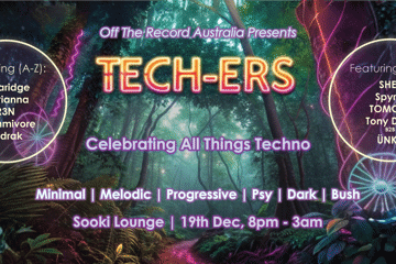 Off The Record Australia PRESENTS TECH-ERS
