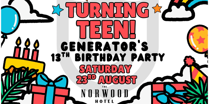 Turning Teen! Generator's 13th Birthday Party