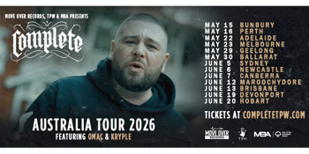 Complete  - Australian Tour 2026