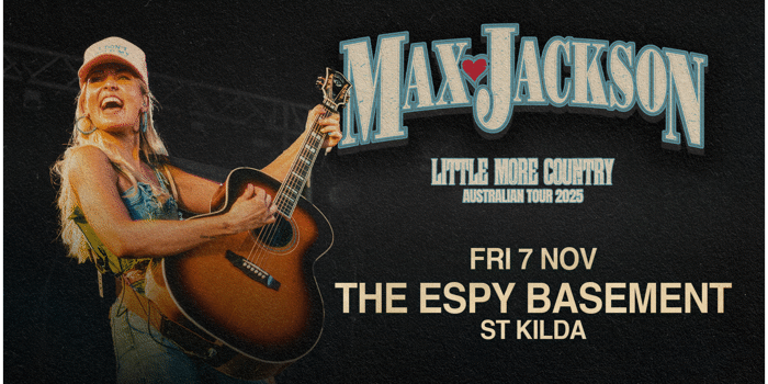 Max Jackson - Little More Country Australian Tour 2025