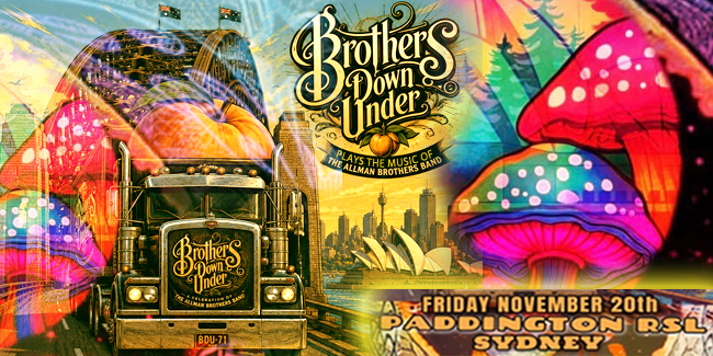 The Brothers DownUnder - The Music of The Allman Brothers Band