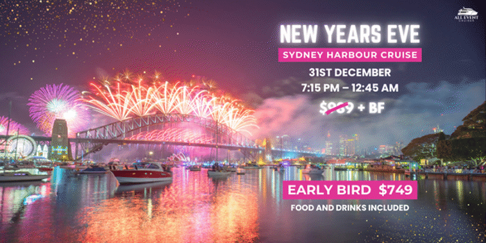 NYE Sydney Harbour Cruise 2025