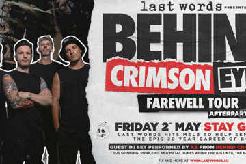 Last Words | Behind Crimson Eyes Official Afterparty & Guest DJ Set