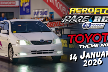 Aeroflow Race 4 Real - Toyota Theme Night