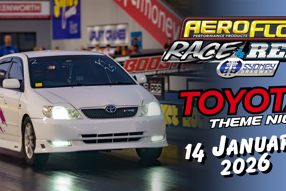 Aeroflow Race 4 Real - Toyota Theme Night