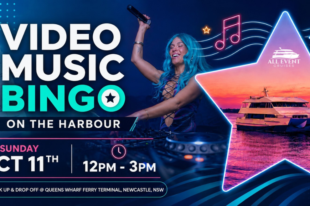 Video Music Bingo on the Harbour | Newcastle