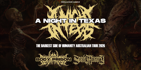 A Night In Texas "The Darkest Side Of Humanity" East Coast Tour