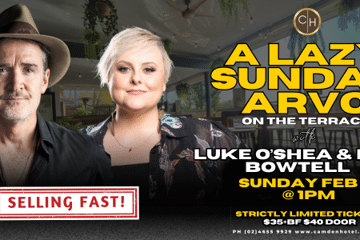 A Lazy Sunday Arvo with Luke O'Shea & Lyn Bowtell