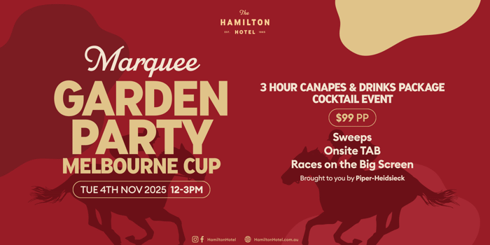 Melbourne Cup - Garden Party