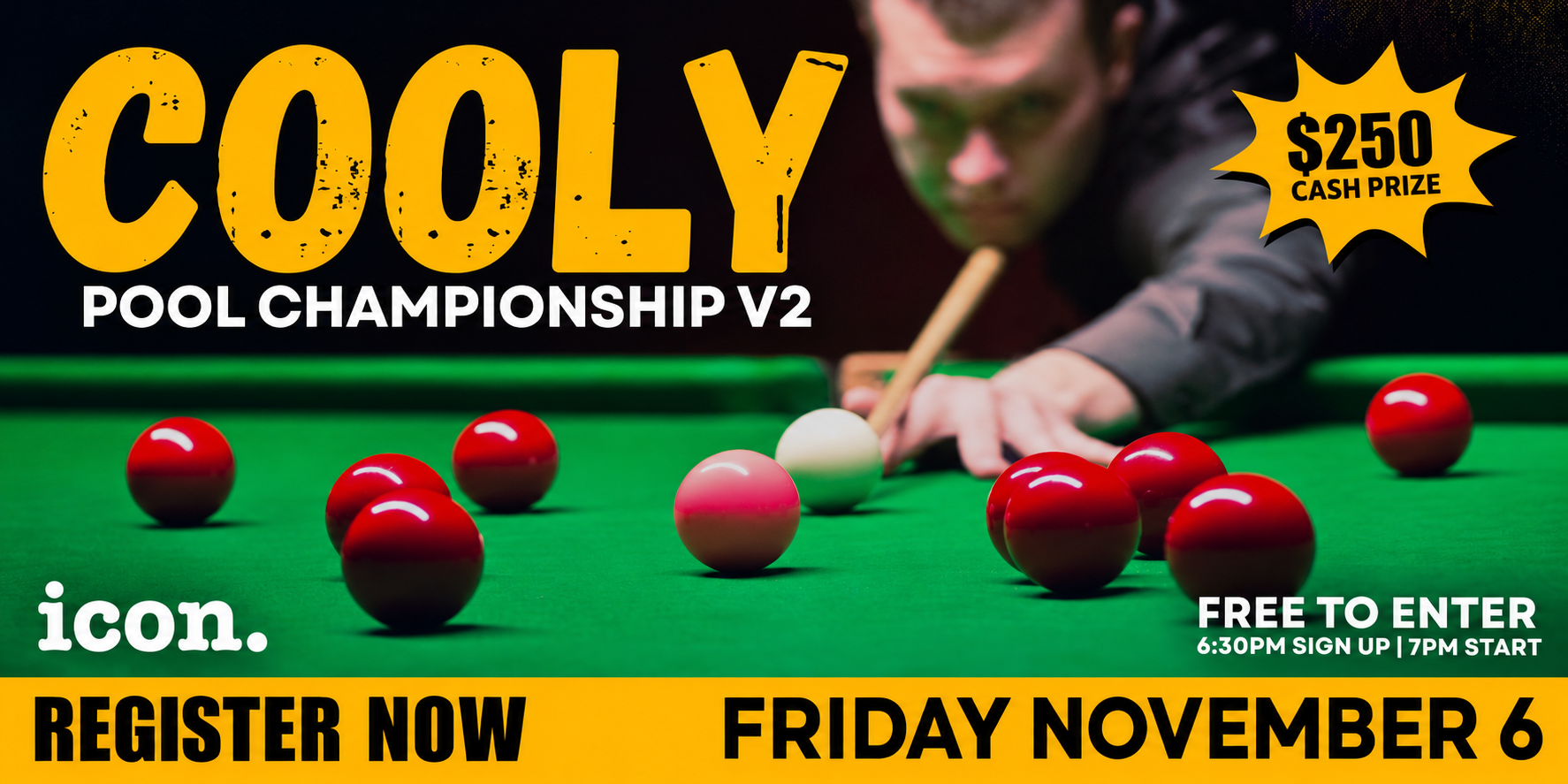 COOLY POOL CHAMPIONSHIP | V2