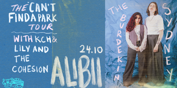 ALIBII - THE CANT FIND A PARK TOUR