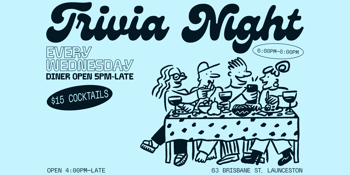 Trivia night at Reggie - 28/01/26