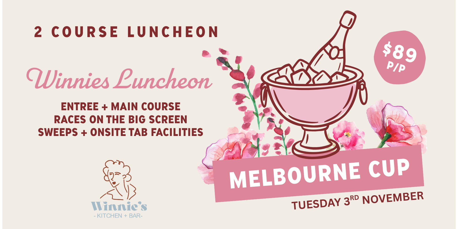 Melbourne Cup - Winnie's Restaurant
