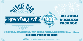 New Years Eve at Dixeys 2025