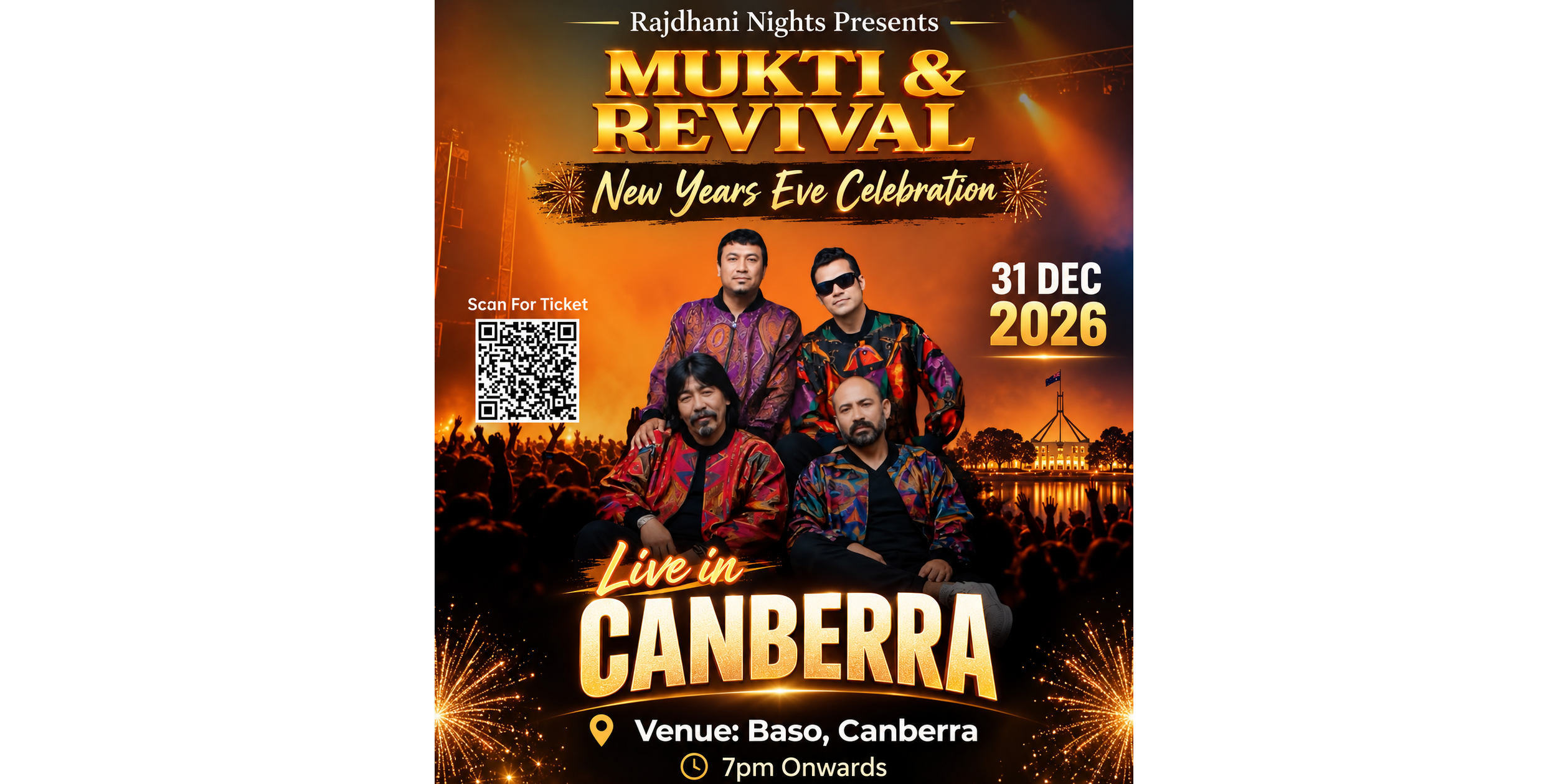 The Mukti and Revival Concert Canberra