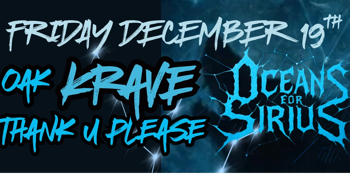 Photo of Oceans for Sirius featuring KRAVE