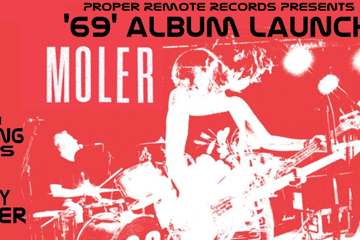 MOLER  '69' ALBUM LAUNCH w/ Spitting Chips and Penny Ikinger Solo