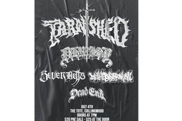 HARDCORE @ THE TOTE - FT. TARNISHED, DEMISE, SEVEN HELLS, DELIVER US FROM EVIL, DEAD END