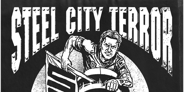 STEEL CITY TERROR 2026 live at The Hamilton Station Hotel in Islington on March 28, 2026 - Concert poster
