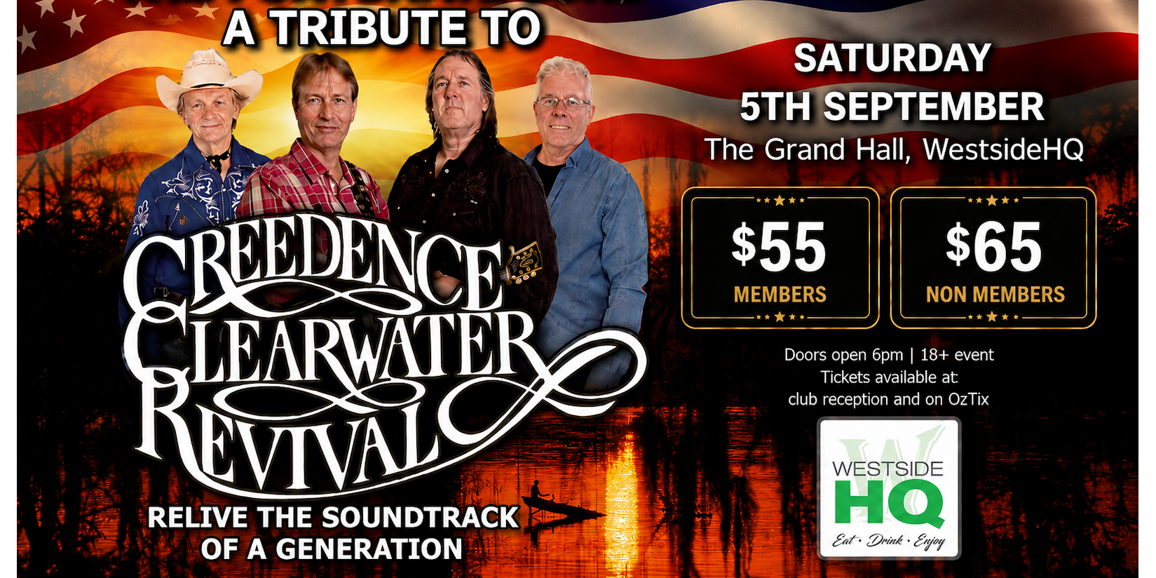 Creedence Clearwater Revival Tribute Show