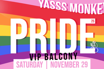 Pride 2025: VIP Balcony Experience