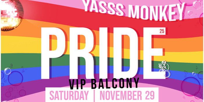Pride 2025: VIP Balcony Experience