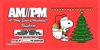am//pm: a very emo christmas // brisbane