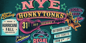 HONKY TONKS - NYE AT THE REGAL INN