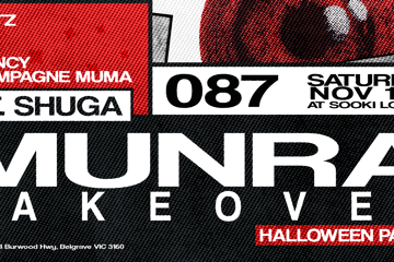 MUNRA TAKEOVER - HALLOWEEN PARTY