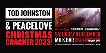 TOD JOHNSTON & PEACE LOVE | CHRISTMAS CRACKER 2023!