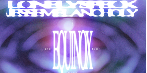 JesseMelancholy x Lonelyspeck live at The Leadbeater Hotel in Richmond on April 24, 2026 - Concert poster