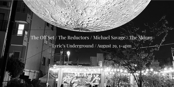 The Off Set - "Stars Shift Over Time" EP launch live at Lyric's Underground - Concert poster