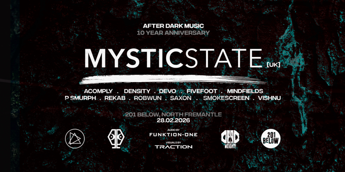ADM 10 year anniversary featuring Mystic State [UK]