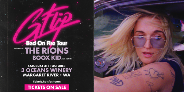 G-FLIP live at 3 Oceans Winery - Concert poster
