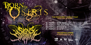 BORN OF OSIRIS + SIGNS OF THE SWARM
