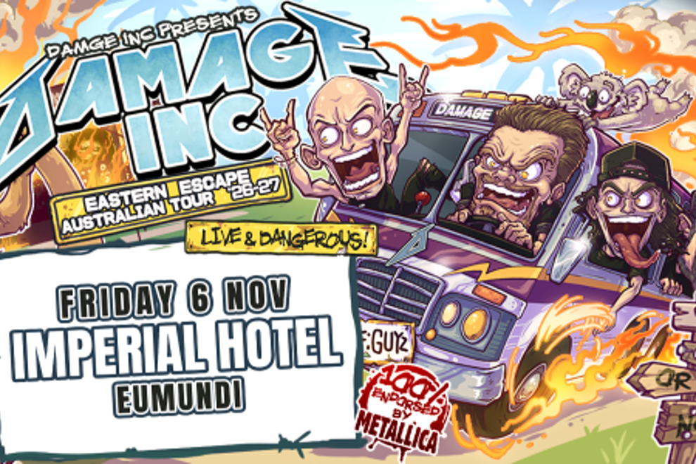 Damage Inc | Live at Imperial Hotel, Eumundi