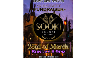 Upwey Highschool Music Department Fundraiser