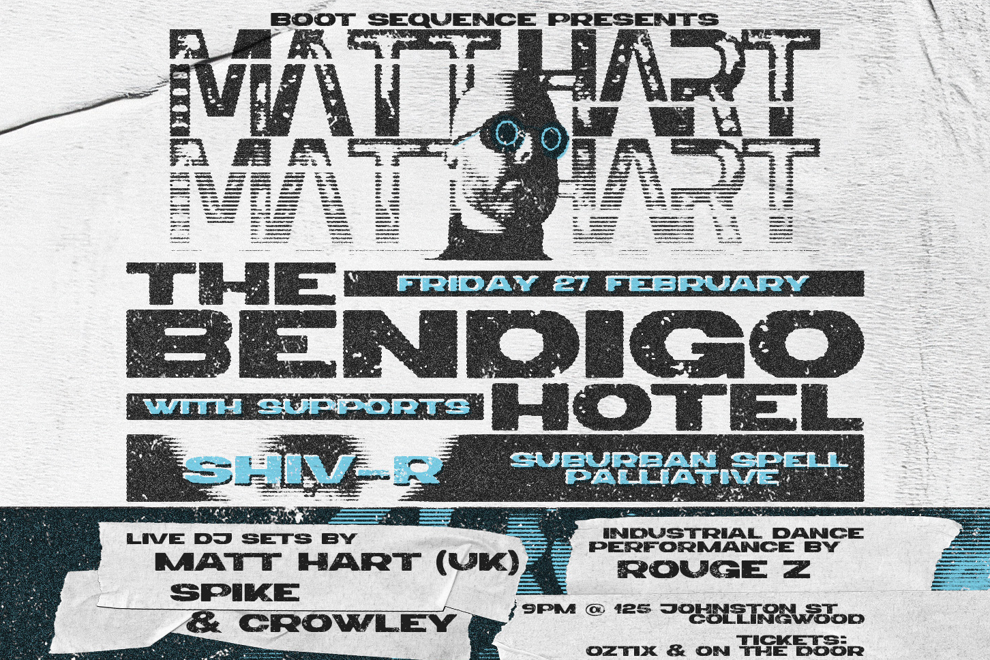 Matt Hart (UK) with SHIV-R, Suburban Spell & Palliative