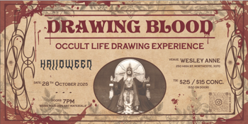 Drawing Blood Occult Life Drawing - HALLOWEEN