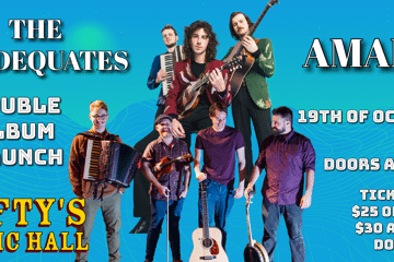 Amaidí & The Inadequates – Dual Album Launch at Lefty’s