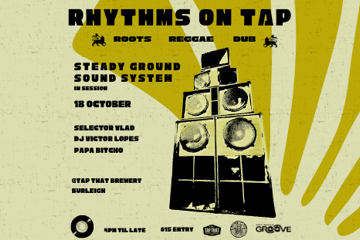 RHYTHMS ON TAP - STEADY GROUND SOUND SYSTEM in session