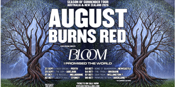 August Burns Red 'Season Of Surrender' Aus Tour 2026