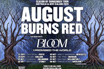 August Burns Red 'Season Of Surrender' Aus Tour 2026
