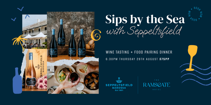 Sips by the Sea with Seppeltsfield Wines