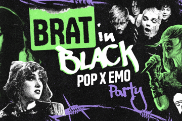 Brat In Black: Pop x Emo Party