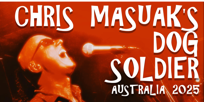 Chris Masuak's Dog Soldier (ex-Radio Birdman) in Brisbane