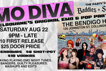 EMO DIVA - Melbourne’s Original Emo & Pop Party